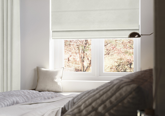 Odessa Velvet, Platinum - Roman Blind - Image 5